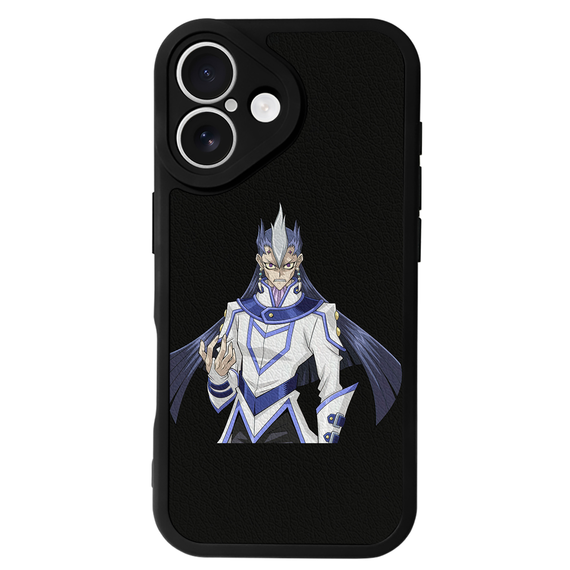 遊☆戯☆王 Yu-Gi-Oh! 【iPhone 16シリーズ対応】シリコンスマホケース（レザー調） 材質：シリコン